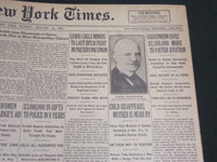 1926 JANUARY 18 NEW YORK TIMES - GUGGENHEIM GIVES $2,500,000 TO FOSTER - NT 7041