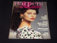 1988 JUNE HARPERS & QUEEN MAGAZINE - NICE FASHION FRONT COVER - E 5621