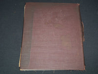 1900'S BRITISH ISLES CANVAS FOLD OUT MAP - KD 4144I