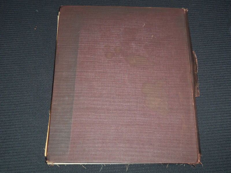 1900'S BRITISH ISLES CANVAS FOLD OUT MAP - KD 4144I