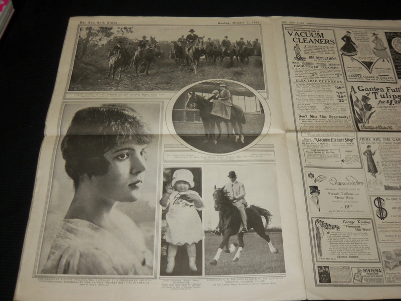 1915 OCTOBER 3 NEW YORK TIMES PICTURE SECTION - ONE PIECE FROCKS - NP 5604