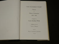 1959 ONE HUNDRED YEARS HISTORY OF MORRIS, CONNECTICUT BOOK - KD 6154