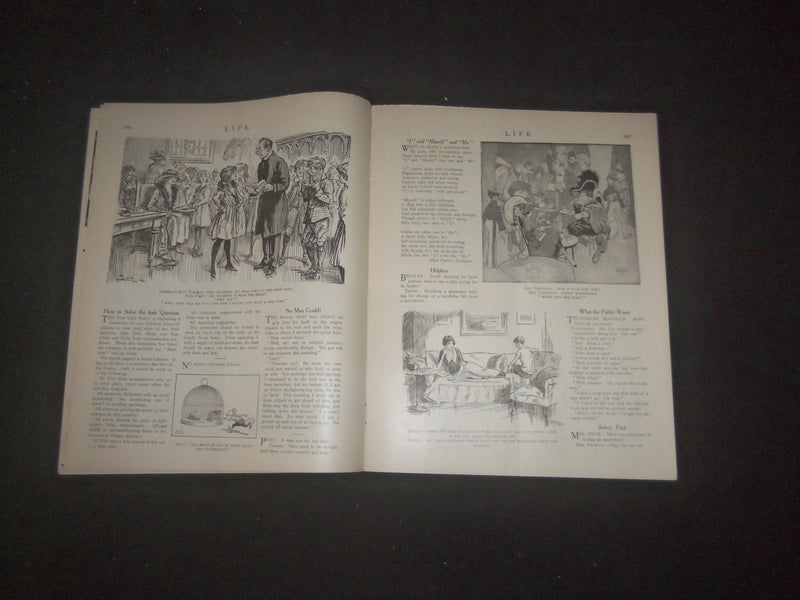 1920 NOVEMBER 25 LIFE MAGAZINE - THE PROFITEER - L 771M