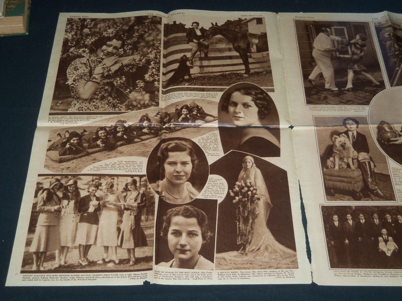 1931 MARCH 15 ATLANTIC JOURNAL ROTO SECTION - BOBBY JONES - NICE PHOTOS- NP 3889