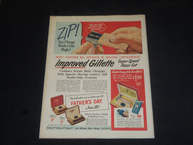 1948 JUNE 5 COLLIER'S MAGAZINE - GREAT ILLUSTRATIONS, ARTICLES & ADS - SP 7854