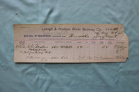 1888 WAY-BILL OF MERCHANDISE RAILROAD - 3 PIECES - K 3326