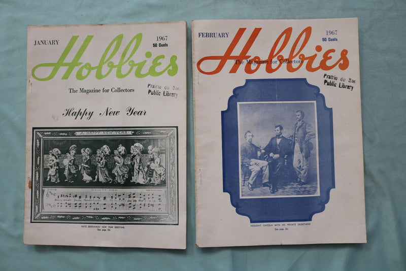 1967 HOBBIES MAGAZINE - COMPLETE YEAR - LOT OF 12 - O 3966