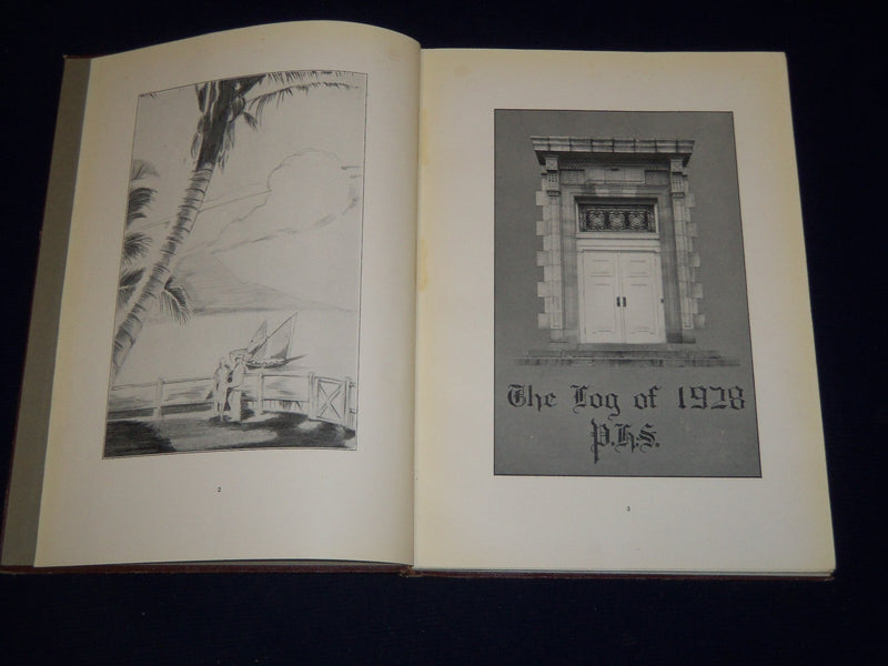1928 THE LOG PLAINFIELD HIGH SCHOOL YEARBOOK - PLAINFIELD NEW JERSEY - YB 806