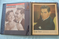 MOVIE STAR SCRAPBOOK - TYRONE POWER - NATALIE WOOD - E 26482