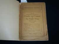1910 MACHINERY'S FORMULAS FOR GAS ENGINE DESIGN PAMPHLET NO. 65 - J 6579