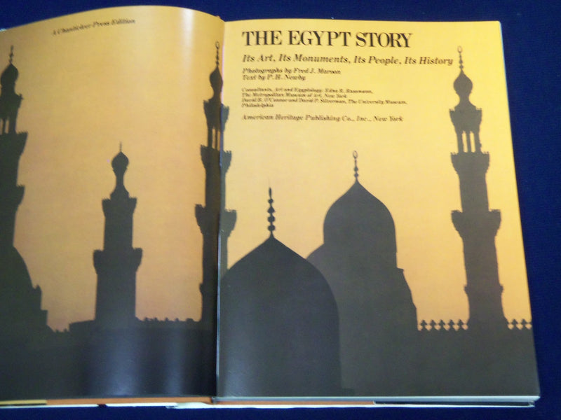 The Egypt Story Its Art Monuments People History by P. H. Newby - I 333