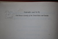 1946 PLACEMENT AND PROBATION IN THE PUBLIC SERVICE HARDCOVER BOOK - KD 9799