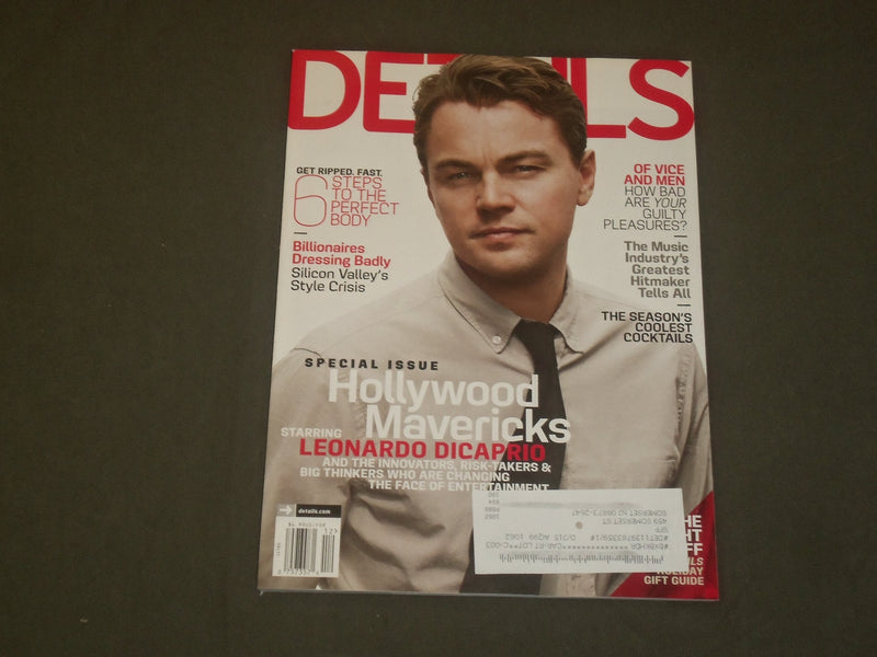 2012 DECEMBER / 2013 JANUARY DETAILS MAGAZINE - LEONARDO DICAPRIO COVER - B 1655