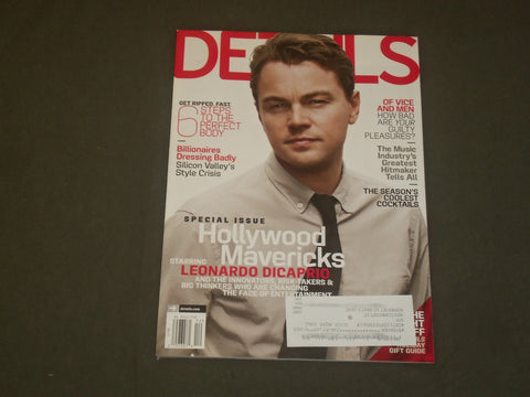 2012 DECEMBER / 2013 JANUARY DETAILS MAGAZINE - LEONARDO DICAPRIO COVER - B 1655