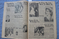 1959 JUNE 28 N.Y. SUNDAY NEWS NEWSPAPER - INGEMAR JOHANSSON CHAMP - NP 9226