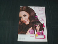 2011 FEBRUARY ELLE CANADA MAGAZINE - DIANA ARGON COVER - FASHION - B 5809