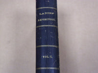 1857 JANUARY-DECEMBER LADIES' REPOSITORY MAGAZINE BOUND VOLUME NO. 17 - KD 2277