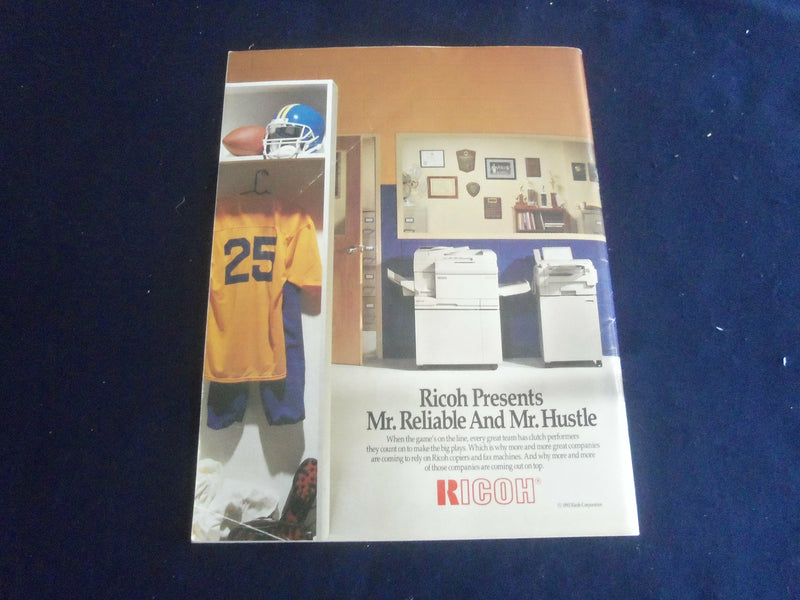 1992 OCT 10 FOOTBALL PROGRAM - PENN STATE UNIV VS MIAMI (OHIO) UNIV - SP 1215Q