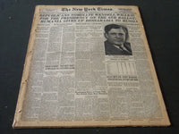 1940 JUNE 28 NEW YORK TIMES - REPUBLICANS NOMINATE WENDELL WILKIE - NT 5536