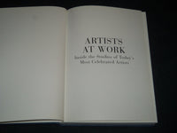 1999 ARTISTS AT WORK HARDCOVER BOOK BY DAVID SEIDNER - GREAT PRINTS - I 1764