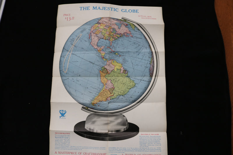 1930'S THE MAJESTIC GLOBE ADVERTISEMENT - 20