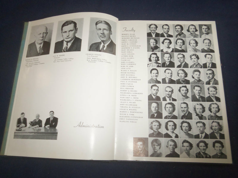 1940 THE NUGGET RAMSEY HIGH SCHOOL YEARBOOK - RAMSEY, NEW JERSEY - YB 2369