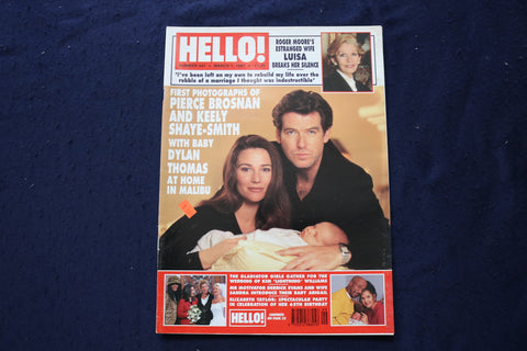1997 MARCH 1 HELLO! MAGAZINE - PIERCE BROSNAN COVER - E 23597