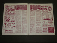 1943 OUR TOWN CHICAGO'S OWN MAGAZINE LOT OF 2 - DEMARCO - PITTS - J 3517
