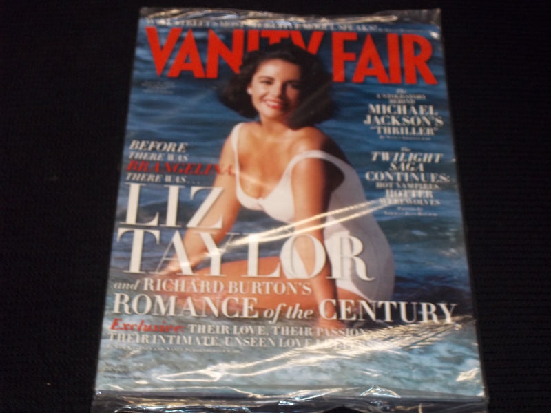 2010 JULY VANITY FAIR MAGAZINE - LIZ TAYLOR FRONT COVER - E 13136