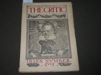 1906 JULY THE CRITIC MAGAZINE - IBSEN NUMBER - NICE ADS - J 3469