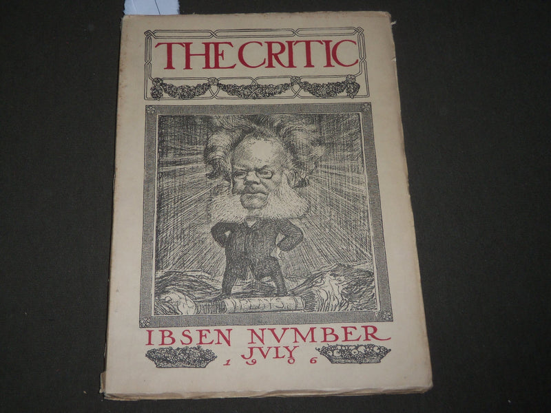 1906 JULY THE CRITIC MAGAZINE - IBSEN NUMBER - NICE ADS - J 3469