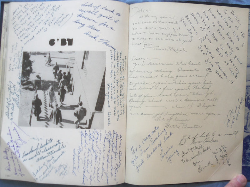 1945 THE ROUNDUP GREAT FALLS HIGH SCHOOL YEARBOOK - GREAT FALLS, MT - YB 3378
