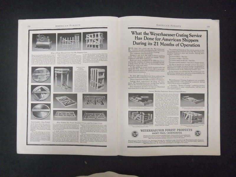 1924 MARCH AMERICAN FORESTS & FOREST LIFE MAGAZINE - ST 4607