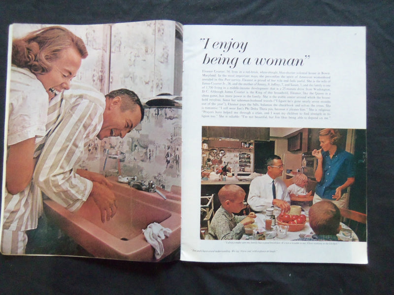 1962 DEC 22-29 THE SATURDAY EVENING POST MAGAZINE - THE AMERICAN WOMAN - SP 2390