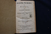 1833 BIBLISCHE GESCHICHTE FUR KINDER HARDCOVER BOOK - GERMAN - KD 9554