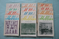 1970 HOBBIES MAGAZINE - COMPLETE YEAR - LOT OF 12 - O 3967