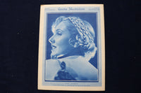 1935 FEB 27 CINEMA ILLUSTRAZIONE MAGAZINE - MARLENE DIETRICH - ITALIAN - E 23819