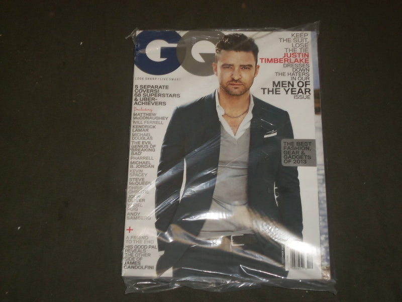 2013 DECEMBER GQ MAGAZINE - JUSTIN TIMBERLAKE COVER - B 2861