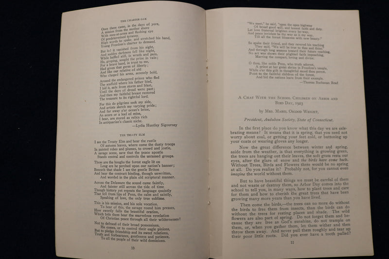 1919-1923 CONNECTICUT SCHOOL DOCUMENT - LOT OF 2 - SOFTCOVER - K 1500