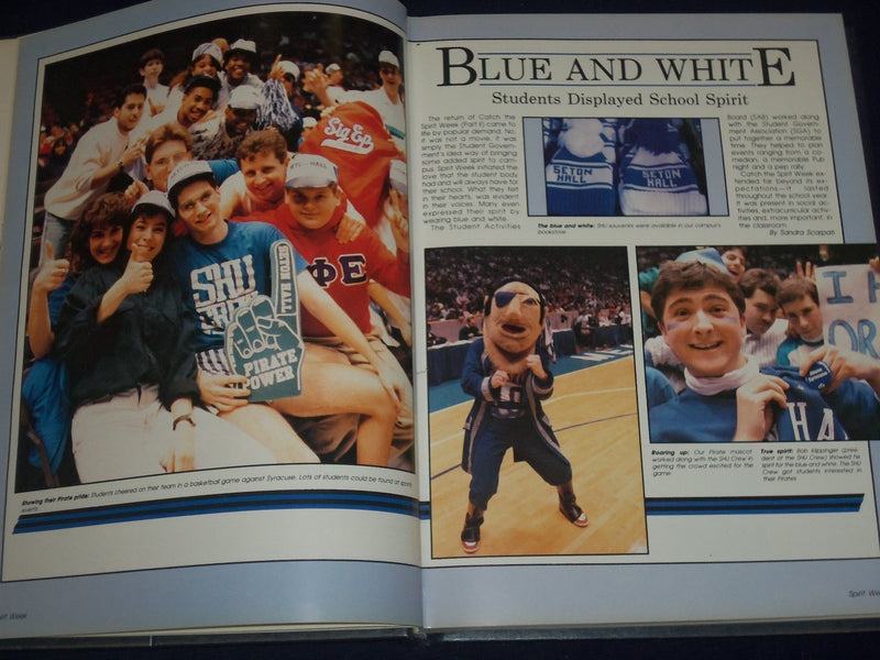 1988 GALLEON SETON HALL UNIVERSITY YEARBOOK - SOUTH ORANGE NEW JERSEY - YB 129
