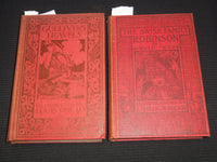 1909-1913 LOUIS RHEAD ILLUSTRATED BOOK LOT OF 2 - GULLIVER'S TRAVEL - KD 7809