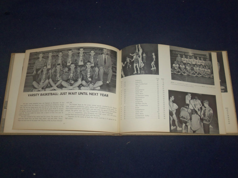 1957 PANAORAMA NORTHERN HIGH SCHOOL YEARBOOK - DILLSBURG, PENNSYLVANIA - YB 2409