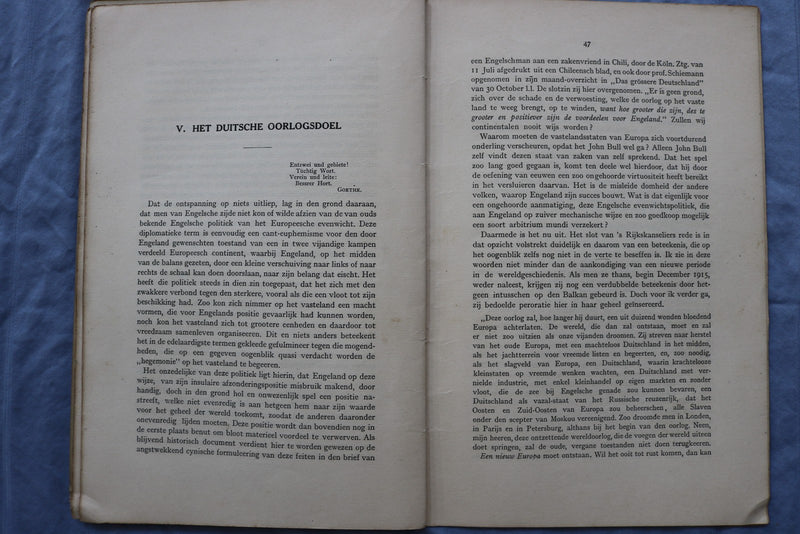 1916 REGEERINGSPOLEMIEK DOOR - DR. LABBERTON - DUTCH - SOFTCOVER BOOK - K 2984