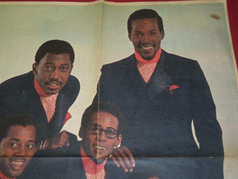 1968 JUNE 23 PHILADELPHIA INQUIRER ROTOCOMIC SECTION -TEMPTATIONS POSTER- J 4121