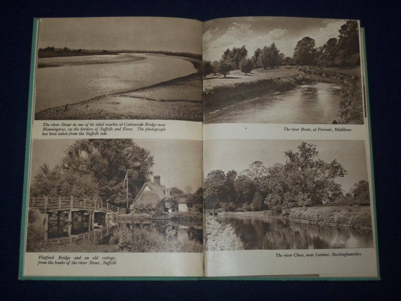 1944 THE FAIR RIVER OF SOUTHERN ENGLAND BOOK BY FLETCHER ALLEN 2ND EDN - KD 2476