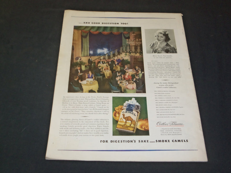1936 AUGUST DELINEATOR MAGAZINE - ILLUSTRATED COVER - SP 6935