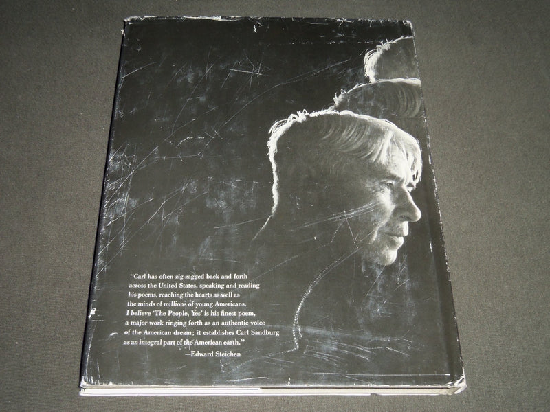 1966 SANDBURG PHOTOGRAPHERS VIEW CARL SANDBURG BOOK 1ST EDITION - I 548