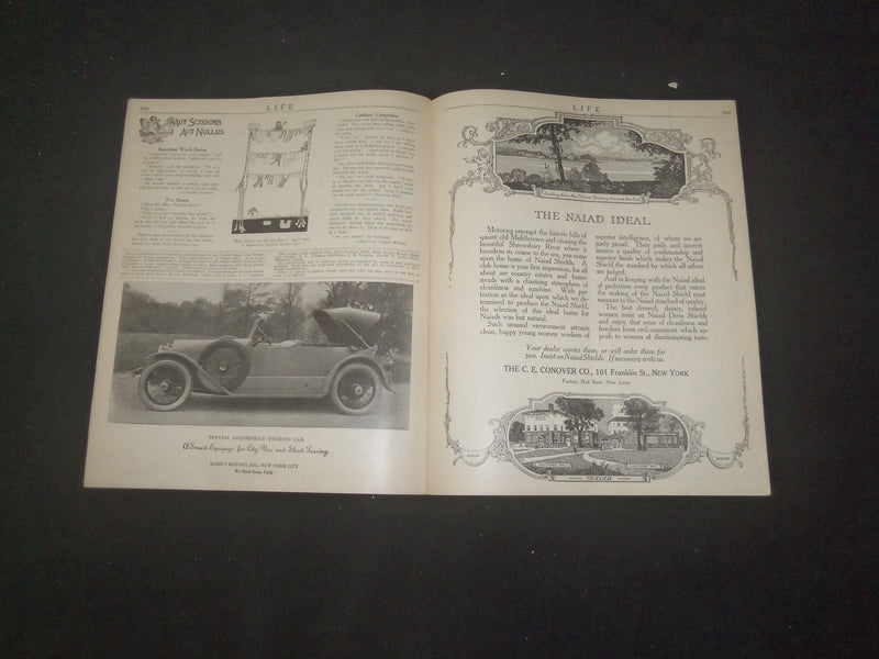 1920 MAY 27 LIFE MAGAZINE - THE TALE OF A SHIRT - L 770X