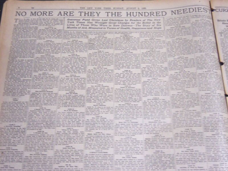 1925 AUG 2 NY TIMES SPECIAL SECTION FIVE VIVID CHAPTERS IN BRYAN'S LIFE- NT 7065