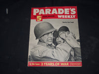 1942 SEPTEMBER 5 PARADE'S WEEKLY MAGAZINE - AMERICAN GETS TOUGH COVER - B 117
